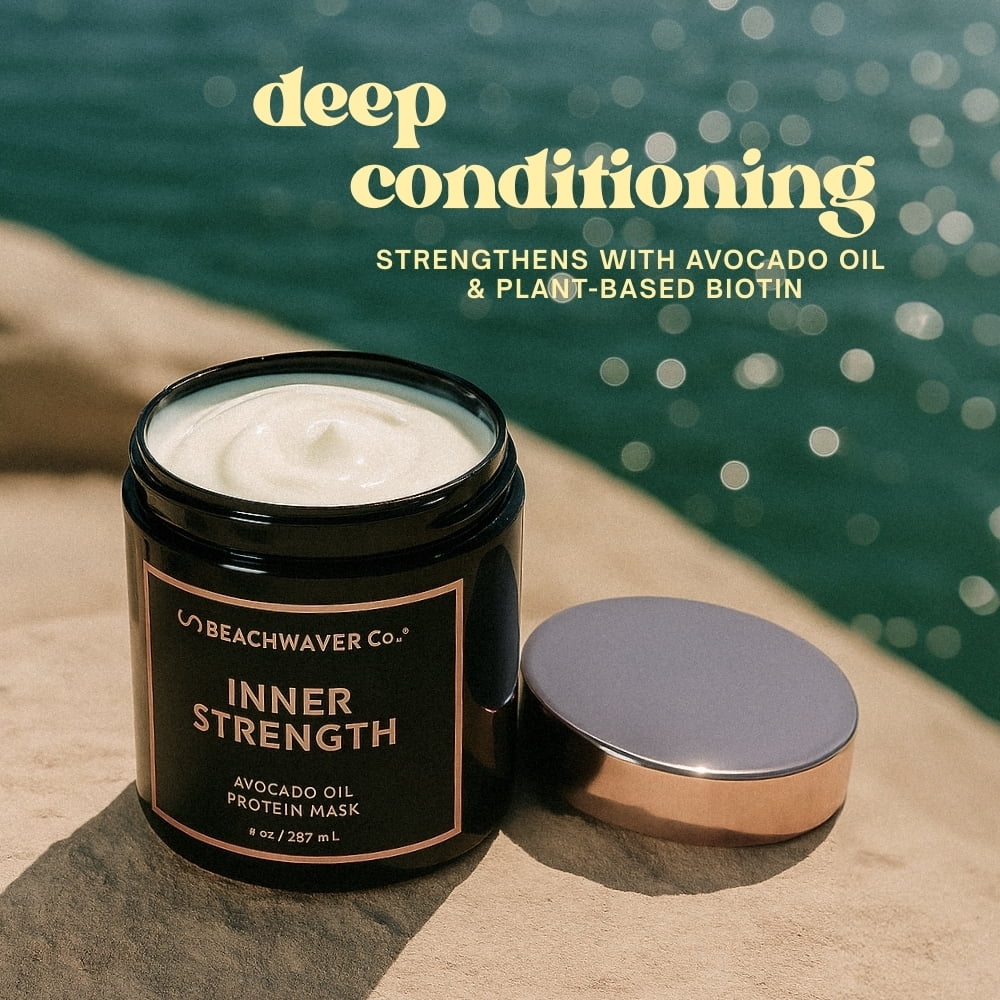 Beachwaver Inner Strength Avocado Oil Protein Hair Mask, 8 oz