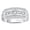 B-Silver, variant on SFTING Wedding Band for Women Men Band 925 Sterling Silver 5A Cubic Zirconia Eternity Ring Wedding Bands for Women and Men Size 7