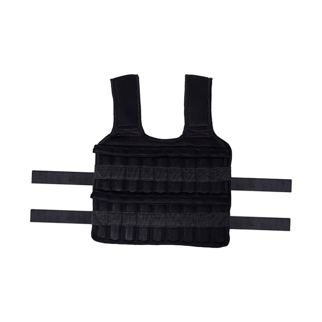 Chaleco de carga Chaleco pesado vacío Diseño delgado Entrenamiento de fuerza para hombres y mujeres Chaqueta de ejercicio Chaleco de peso corporal