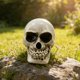 thumbnail image 5 of Caja de llaves oculta de resina con forma de calavera realista – Almacenamiento decorativo para jardín con compartimento secreto, adorno exterior impermeable para esconder llaves, decoración de, 5 of 6
