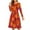 Thanksgiving Fall Red Maple Leaves, variant on FKELYI Music Thanksgiving Women Dresses Size 2XL Comfortable Fall Maple Leaves Swing Skater Dress Leisure Crew Neck Dresses for Women Casual Midi