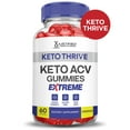 thumbnail image 5 of (3 Pack) Keto Thrive Extreme ACV Gummies 2000mg Dietary Supplement 180 Gummys, 5 of 6