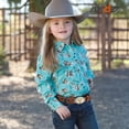 thumbnail image 3 of SUOSDEY Kids Western Belt for Boys Girls Genuine Leather Cowboy Cowgirl Belts with Detachable Buckle for Jeans Western Gifts, 3 of 7