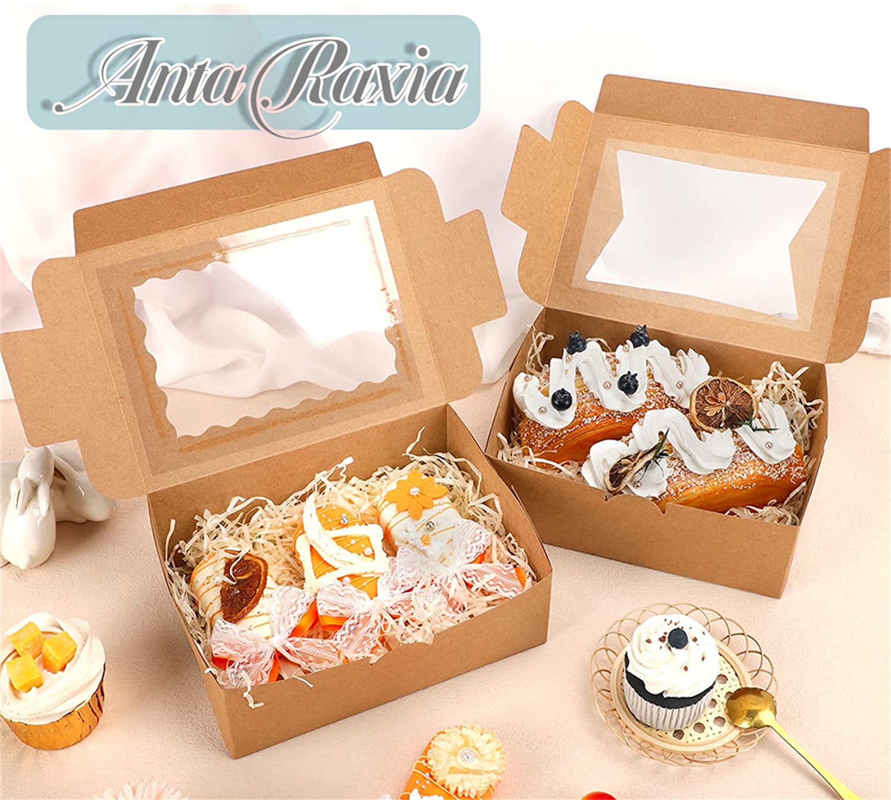 32pcs Cookie Boxes Bakery Boxes