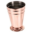 thumbnail image 3 of OFFIGAM Stainless Steel Anti-Leakage Crimping Wine Cup Rose Gold 1Pack 4.7x3.2x3.2in, 3 of 7