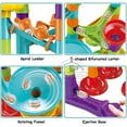 thumbnail image 5 of Marble Run Race Track Building Blocks Kids 3D Maze Ball Roll Toy DIY Marble Run Race Coaster Set 80/105/109/133pc Christmas Gift, 5 of 9