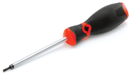 Fltaheroo Red Clear Plastic Handle T15 Security Torx Screwdriver Tool 