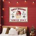 thumbnail image 4 of Stupell Industries Traditional North Pole Santa's Workshop Gold Floating Frame Canvas Art, 31 x 25, by Creatif Belle, 4 of 8