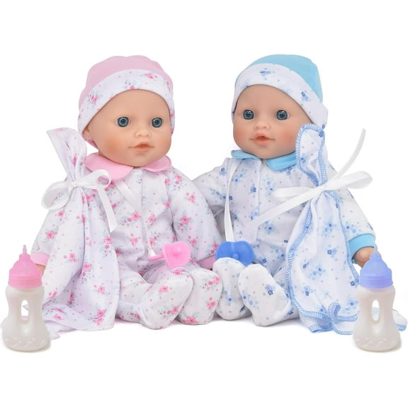 Gift Boutique Soft Body Twin Baby Dolls