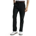 thumbnail image 3 of Mens Golf Pants Classic Fit Work Dress Comfy Pants 30"/32" Quick Dry Business Black Trousers 34Wx30L, 3 of 7
