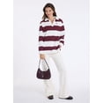thumbnail image 5 of U.S. Polo Assn Women's Wine Shoulder Bag, 5 of 7
