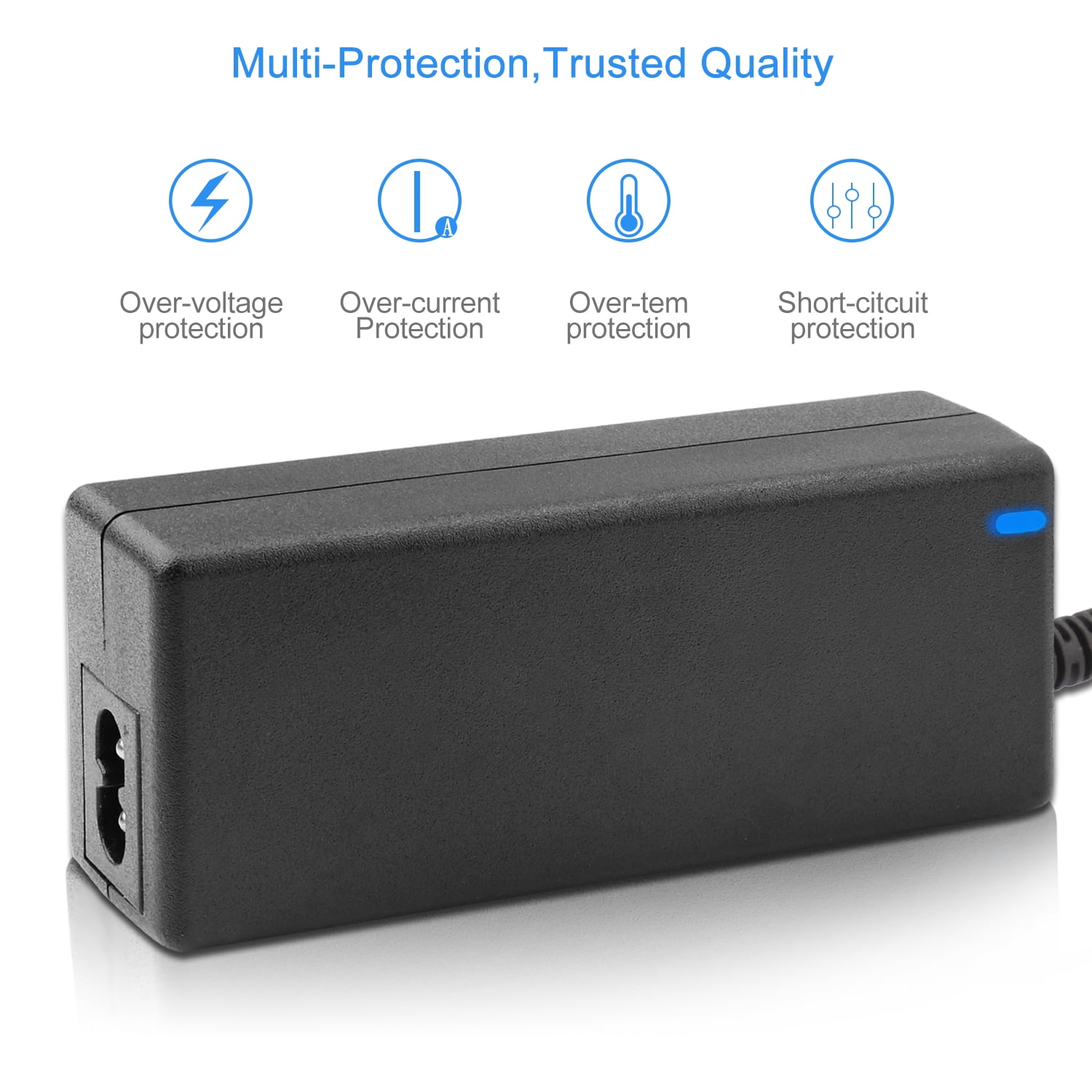 Yustda 16.8V AC/DC Adapter Replacement for VARON NT-03 NT-05 NT03 NT05 VL01 VL02 MAF-605A Min Portable 32W Oxygen Air Concentrator Machine DC16.8V 16.8VDC Rong de Yuan JX-709 Power Battery Charger