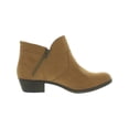 thumbnail image 2 of Sun + Stone Womens Abby Faux Suede Block Heel Ankle Boots, 2 of 3