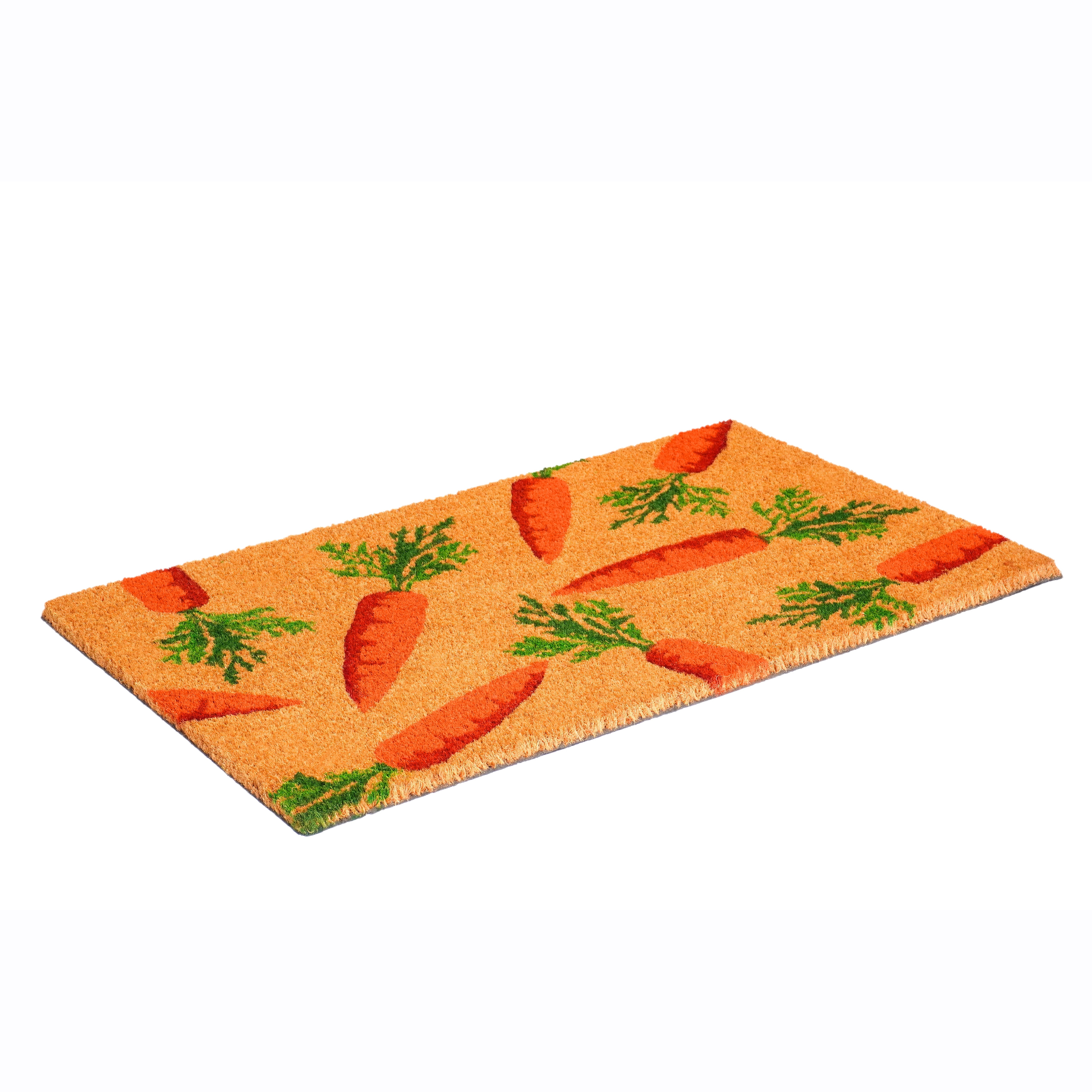 Calloway Mills 106661729 17 x 29 in. Carrot Patch Doormat - Multi Color