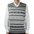 thumbnail image 4 of Blue Ocean Mens Jacquard Sweater Vest (sv-670), 4 of 5