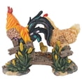 thumbnail image 3 of Design Toscano QL56974 Chickens Bridging The Roost Garden Statue, Full Color, 3 of 5
