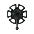thumbnail image 3 of de motocicleta eléctrica que cuelga la bandeja de rotación 360 Portable Self Paste Black Negro kusrkot soporte para colgar, 3 of 8