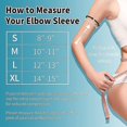 thumbnail image 3 of Elbow Brace Copper Elbow Compression Sleeve1pairfor Tendonitis, Bursitis, 3 of 4