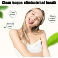 thumbnail image 6 of Tongue Brush, Tongue Scraper, Tongue Cleaner, Tongue Scraper Brush, Tongue Scraper Cleaner, Tongue Brushes, Helps Fight Bad Breath, 5 Tongue Scrapers, 5 Packs, 6 of 8