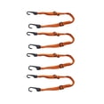 thumbnail image 4 of 4 Pieces Fixed Rope Motorcycle Retractable Cord Adjustable Accessory Orange 90cm, 4 of 8