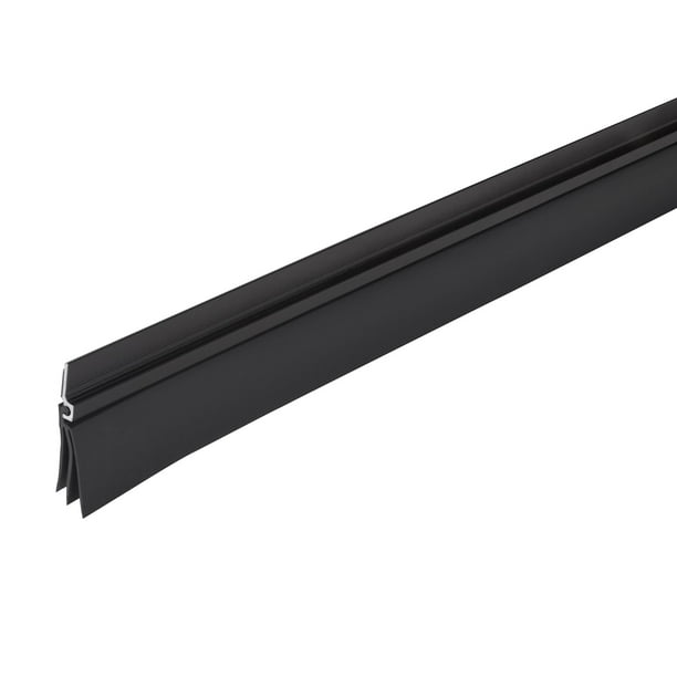 Door Sweep M-D Building Products, 91 cm, vinilo de aluminio negro