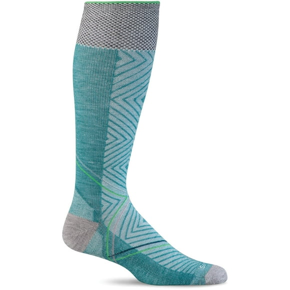 Calcetín de compresión Sockwell Pulse Knee High Mineral M/L para mujer