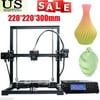 X3 High Precision 3D Printer New System 3D Printer Accessories With LCD Display Black US Plug