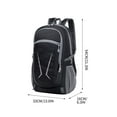 thumbnail image 3 of Mountaineering Backpack, Large Capacity Lightweight Foldable Hiking and Travel Bag, Breathable and Comfortable Outdoor Leisure Backpack for Camping and Trekking, 3 of 6