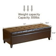 thumbnail image 3 of Joveco Storage Bench for Bedroom End of Bed Bench Foot of Bed Bench Entryway Bench Ottoman, 3 of 7
