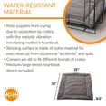 thumbnail image 3 of K&H Pet Products Mother’s Heartbeat Puppy Crate Pad Water-Resistant Gray Medium/large breed beat 21 X 31 Inches, 3 of 10
