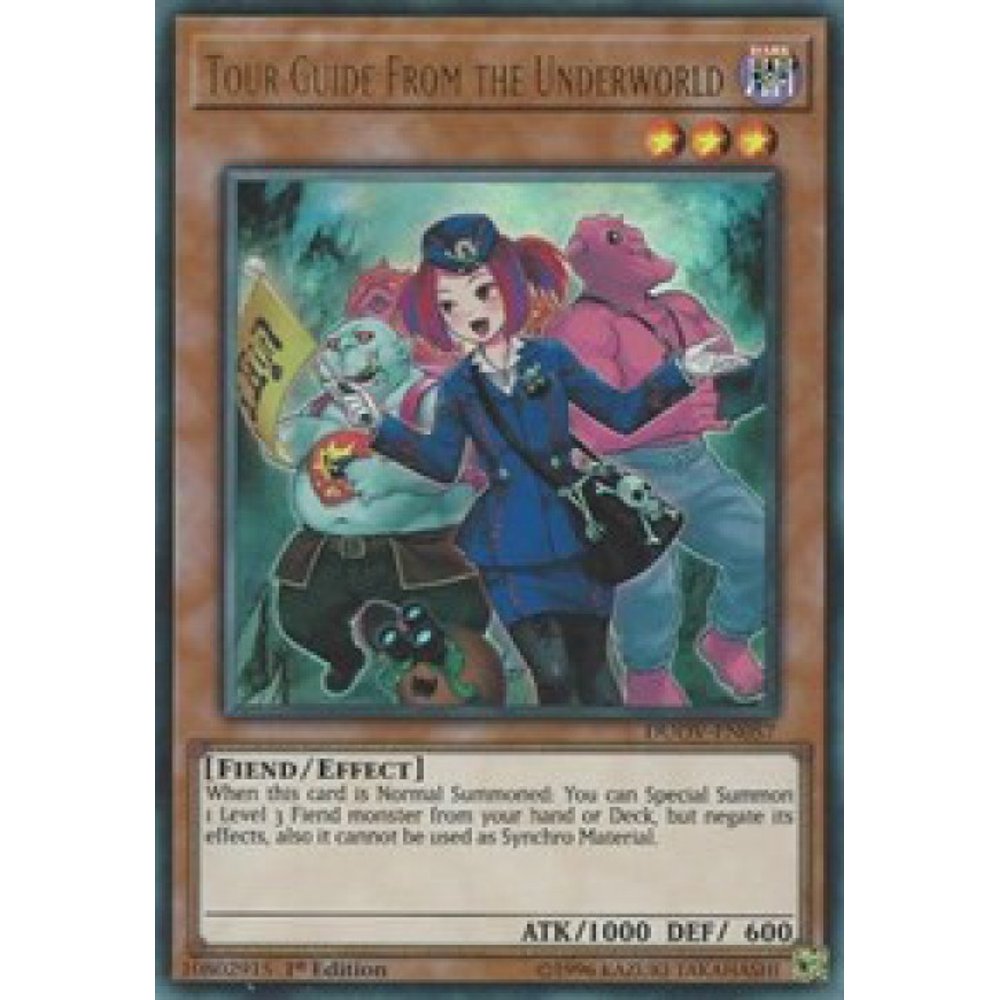 YuGiOh Duel Overload Tour Guide From the Underworld (alternate art