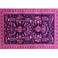 thumbnail image 1 of Ahgly Company Indoor Rectangle Oriental Pink Industrial Area Rugs, 5' x 7', 1 of 4