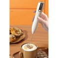 thumbnail image 2 of Handheld Milk Frother, USB Rechargeable Milk Frother, Mini Milk Frother, 3-Speed Adjustable for Eggs and Milk, 2 of 7