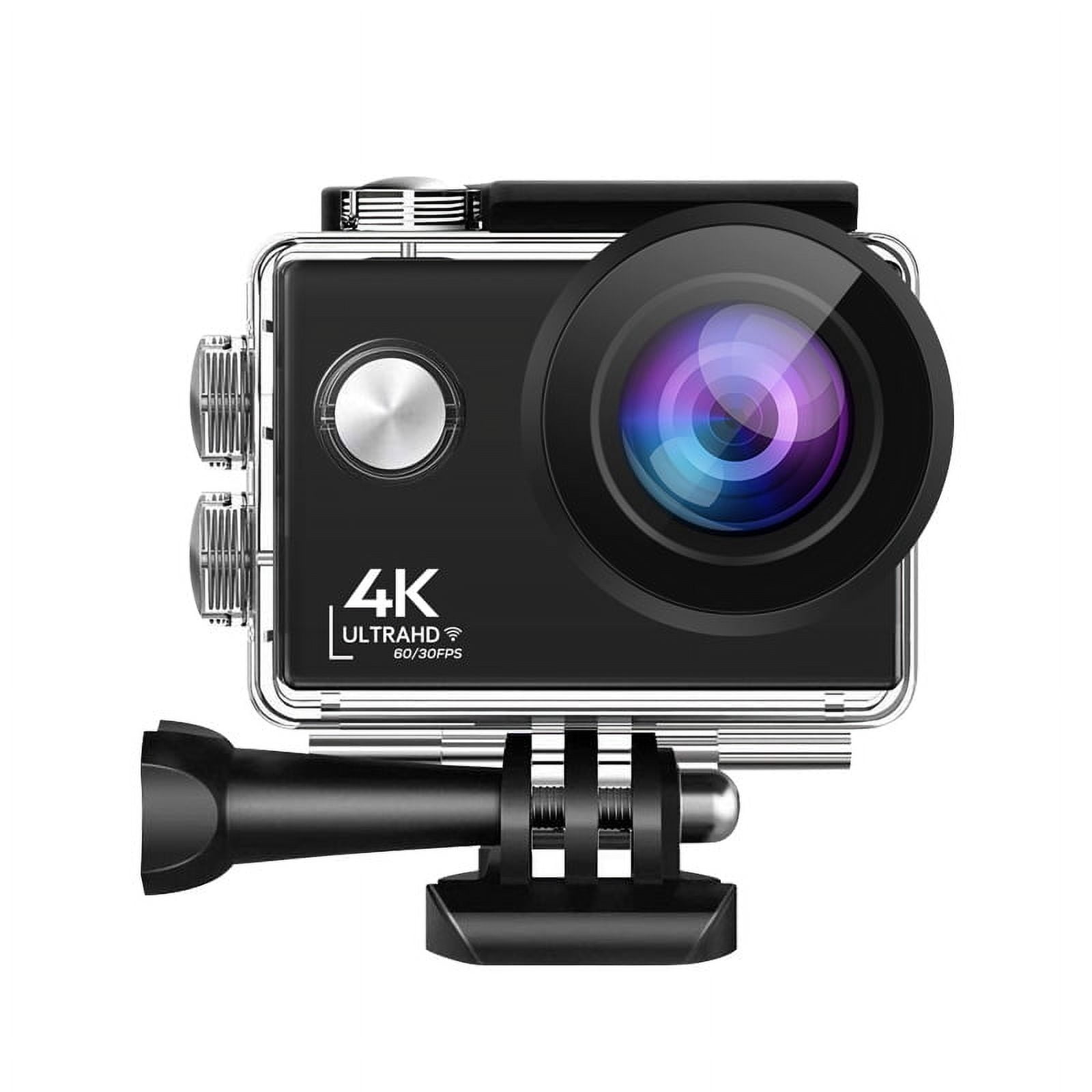Action Camera, 24MP Wifi Ultra HD 4K 60fps 2.0 inch IPS Screen Sport Helmet Camera 30M, Waterproof Video Recording DV Cameras ,Wide USe