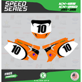 thumbnail image 2 of Kalair GFX Graphics Kit for Kawasaki KX250 (2003-2008) Speed Series, 2 of 5