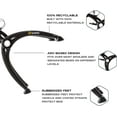 thumbnail image 7 of Sariss Universal Bones Car Trunk Bicycle Rack Carrier for 3 Bikes, 7 of 7