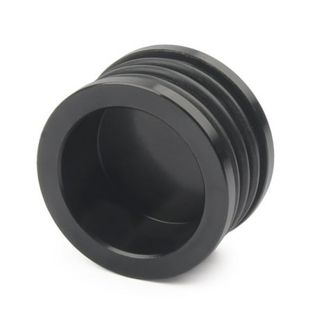 Tekuisi 1X Car Ring Kit D B H F Series Camshaft Cam Shaft O-Ring Seal Cap Plug for Honda-Acura Aluminum Black Fit B / D / H / F Engines