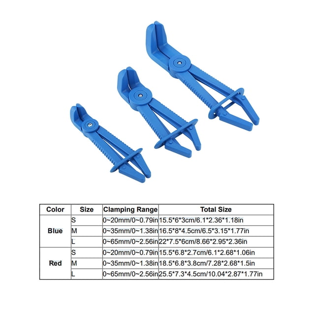 Line Plier, Comfortable Insulating Ensuring Security Easy Use Hose Clamp Plier, Abs Plastic For The Use During Repair Of Vehicle Cooling Brake