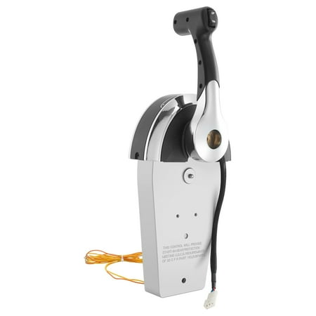 Mercury PT 2-Stroke Throttle Control Box, Top-Mounted Outboard Remote Control with Power Trim Switch for Marine Boats