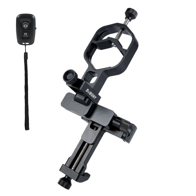 Adaptador de teléfono SVBONY SV214 Pro para telescopio, telescopio
