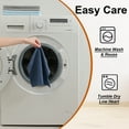 thumbnail image 5 of Beartech 80 Pack Microfiber Kitchen Towels Cleaning Cloth Roll,Lint Free Rags & Tear Away Reusable Towels,Washable Shop Rags,Ultra Absorbent Dish Rags for Car Kitchen Window Garage-Navy Blue, 5 of 8