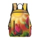 thumbnail image 1 of Fotbe Rose Psychedelic Mochila Ligera para Hombres y Mujeres - Duradera y Resistente al Agua, Ideal para Escuela, Trabajo, Viajes y Uso Diario, 1 of 7