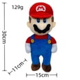 thumbnail image 5 of Muñeco de peluche de Anime Super Mary para niños, muñeco de peluche Kawaii de Luigi, Mushroomer, Mario, Peach, juguetes de peluche suaves, decoración, regalos de cumpleaños, 5 of 5