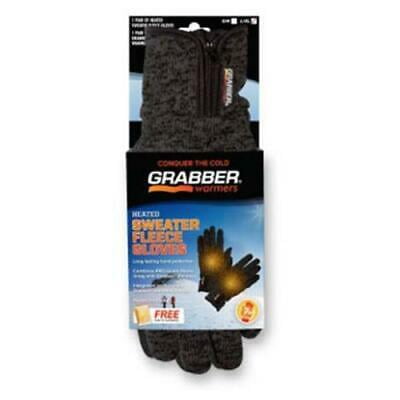 GBGGSM Grabber Warmers Heated Sweater Fleece Gloves
