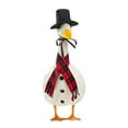 thumbnail image 4 of LmnLft Porch Goose Outfit, Snowman Winter Costume for Goose Statue, Decorative Goose Clothes for Garden Patio Lawn Seasonal Christmas and Holiday Displays, 4 of 8