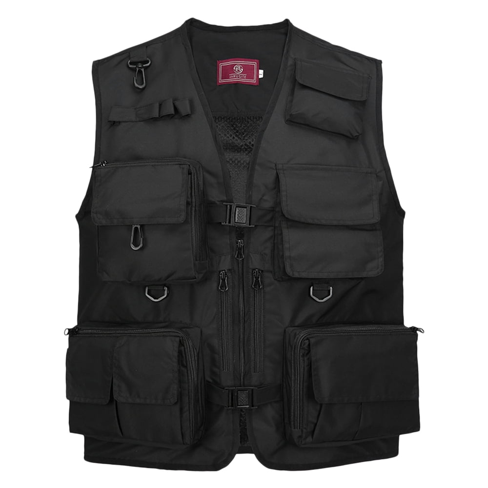 Fishing Photography Vest Summer Multi Pockets Mesh Jackets Quick Dry ...