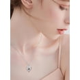 thumbnail image 3 of Projection Necklace Picture Necklace Photo Necklace Christmas Jewelry Gifts for Women Mom Mother Wife, 3 of 7
