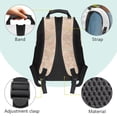 thumbnail image 4 of Aplkyhs Capybara Strawberry School Backpack for Students Age 6-18 Large Capacity Ergonomic Padded Adjustable Shoulder Straps Unisex Back to School Backpack for Elementary Middle High School, 4 of 7