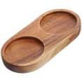 thumbnail image 3 of OULII 1Pcs Rectangular Wood Tray for Bottle Tabletop Setting Khaki 5.6X2.8X0.6In, 3 of 8