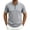 Gray, variant on aidice Mens Zipper Collared Shirts Breathable Casual Short Sleeve Cycling Lightweight Loose Summer Golf Shirts